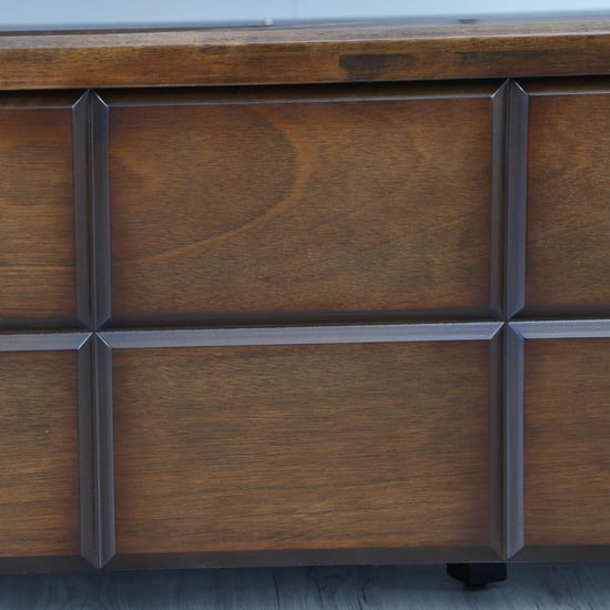 Cresta Queen Size Bed - Brown