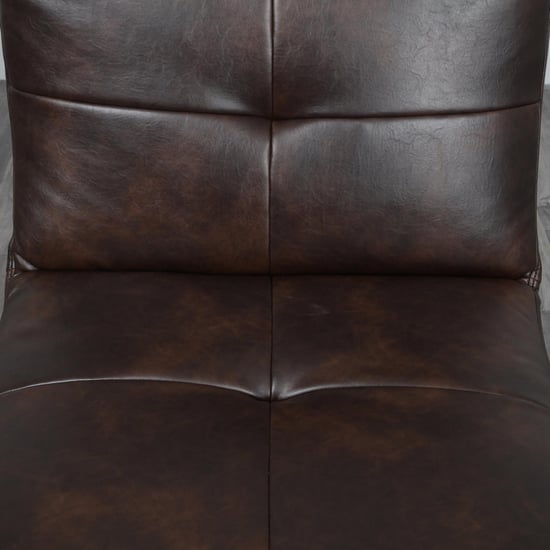 Hover Faux Leather 1-Seater Modular Sofa - Brown