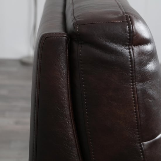 Hover Faux Leather 1-Seater Modular Sofa - Brown