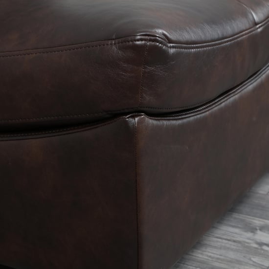 Hover Faux Leather 1-Seater Modular Sofa - Brown