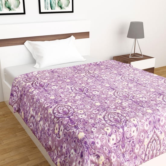 Matrix Ivrea Floral Print Blanket - 150 X 220 cm