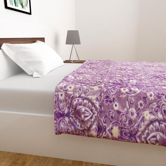 Matrix Ivrea Floral Print Blanket - 150 X 220 cm