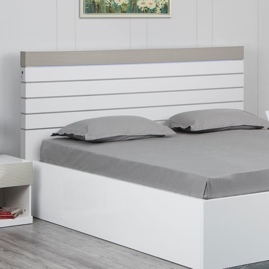 Alps Queen Headboard - White