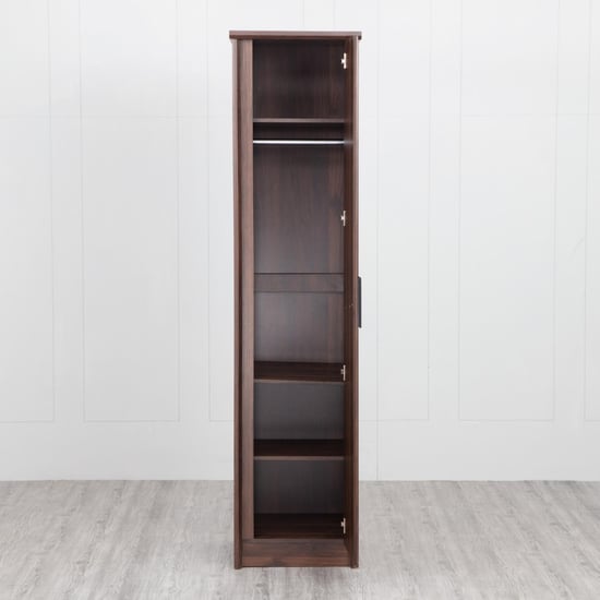 Lewis Nxt 1-Door Wardrobe - Brown