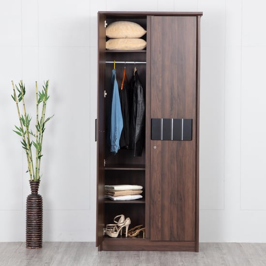 Lewis Nxt 2-Door Wardrobe - Brown