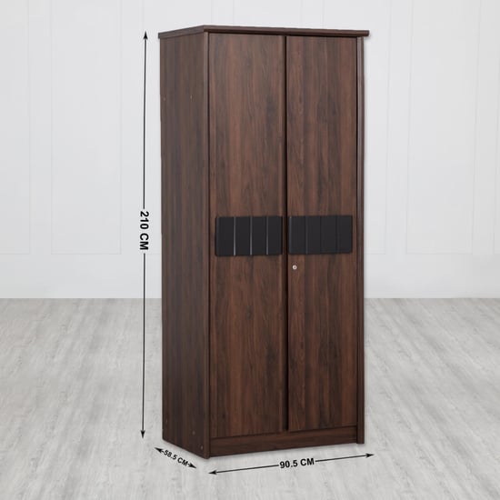 Lewis Nxt 2-Door Wardrobe - Brown
