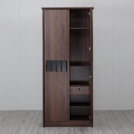 Lewis Nxt 2-Door Wardrobe - Brown