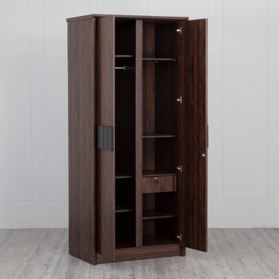 Lewis Nxt 2-Door Wardrobe - Brown