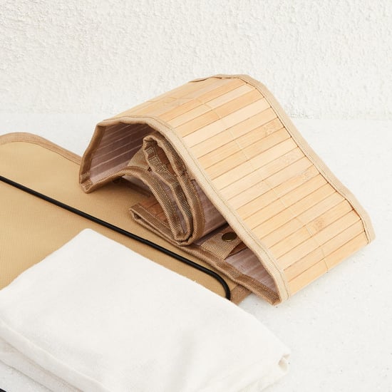 Wilton Bamboo Foldable Laundry Basket