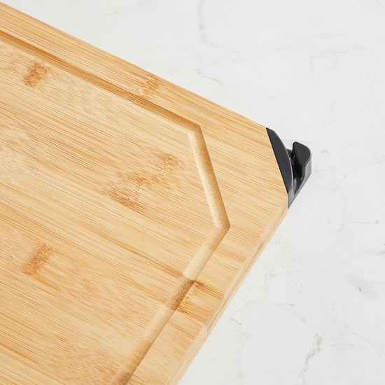 Truffles-Tranquil Solid Cutting Board - Bamboo - 36 cm x 26 cm -Brown