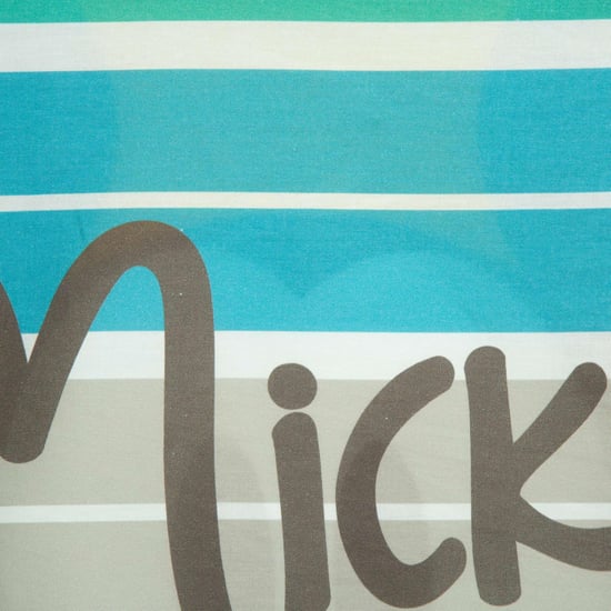 Mickey And Minnie Printed Cotton Bed Sheet-Set Of 2 Pcs.