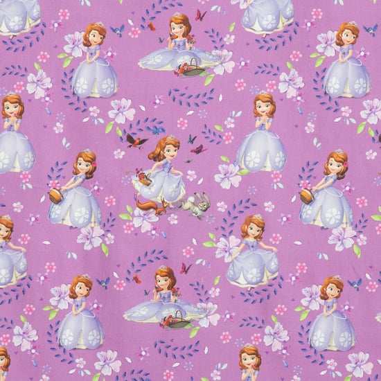 Disney Sophia Printed Cotton Semi-Blackout Door Curtain