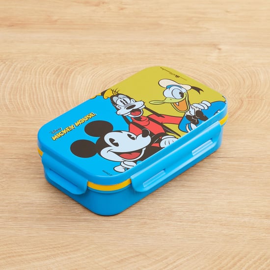 Disney Mickey Mouse Print Round Lunch Box