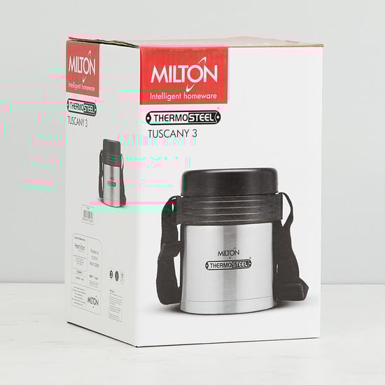 MILTON Thermosteel 3-Container Lunch Box