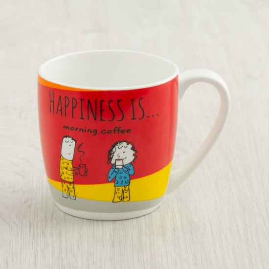 Corsica Set of Bone China Mugs 240ml Multicolour