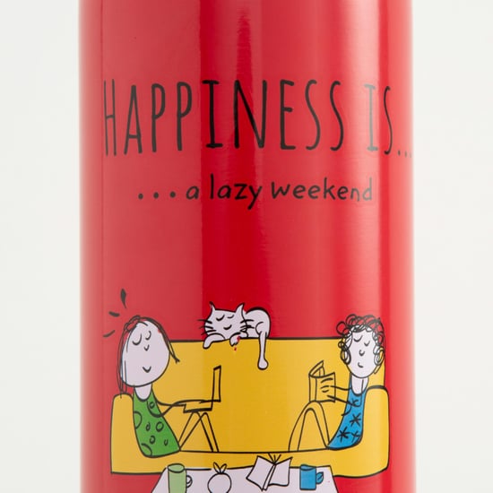 Melina-Eston Printed Stainless Steel Water Bottle - 750ml