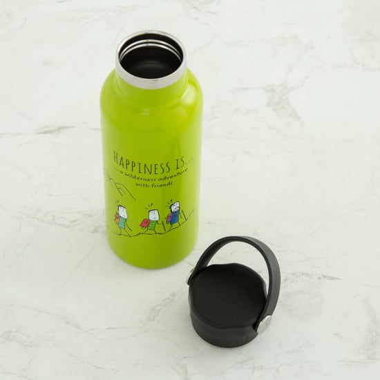 Melina-Eston Printed Stainless Steel Water Bottle - 500ml