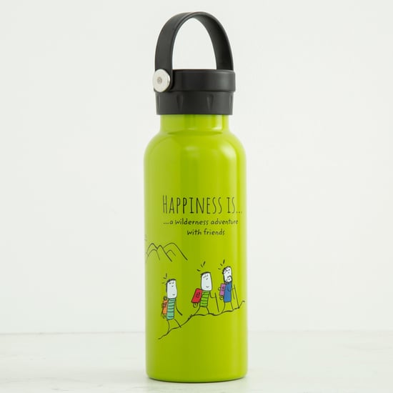 Melina-Eston Printed Stainless Steel Water Bottle - 500ml