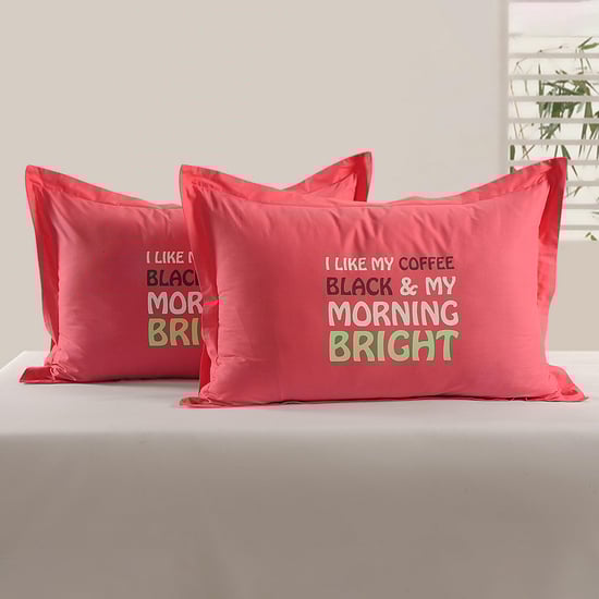 SWAYAM Printed Pillow Covers- Set Of 2- 46 X 71 cm