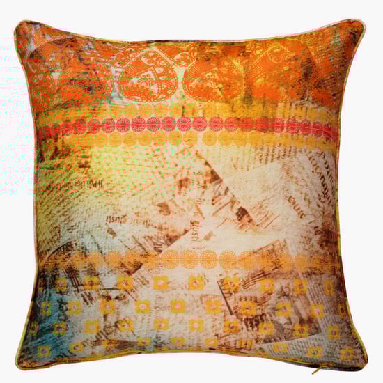 SWAYAM Printed Cushion Covers- Set of 2- 40 X 40 cm Multicolour