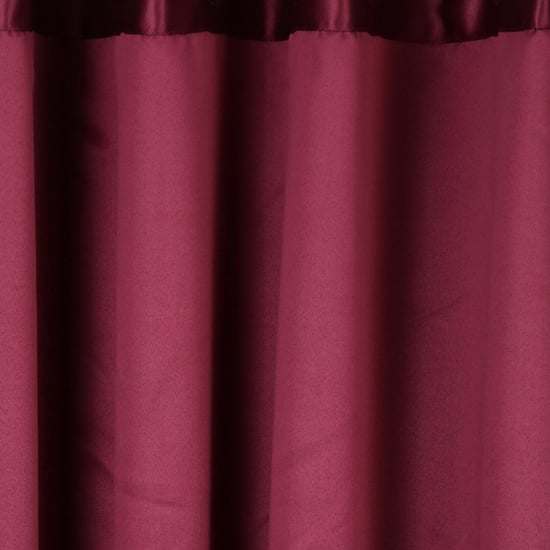 SWAYAM Solid Blackout Window Curtain- 121 X 152 cm