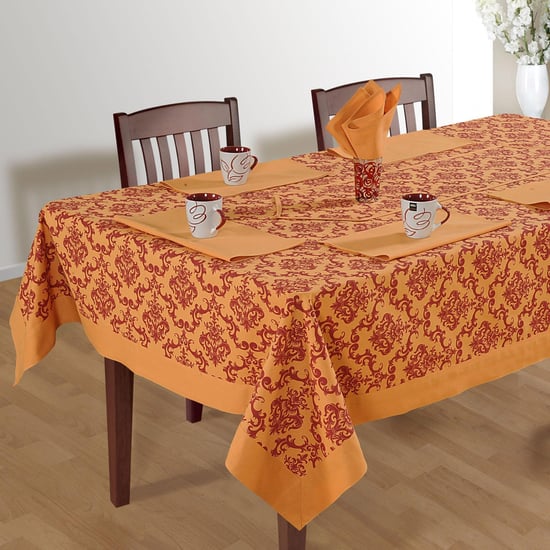 SWAYAM Abstract Design Four Seater Table Cloth