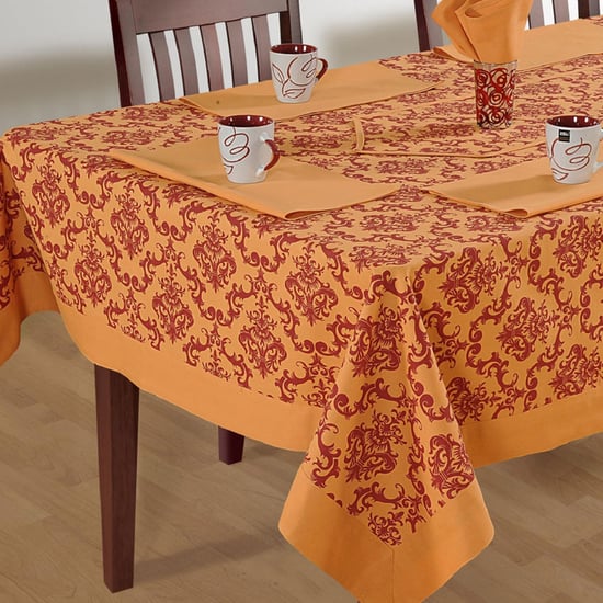 SWAYAM Abstract Design Four Seater Table Cloth