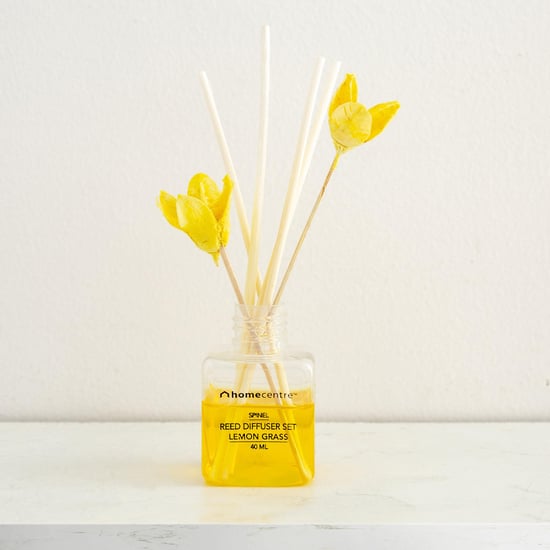 Corsica Spinel Set of 7 Pcs Reed Diffuser Oil Set Glass Yellow 40ml