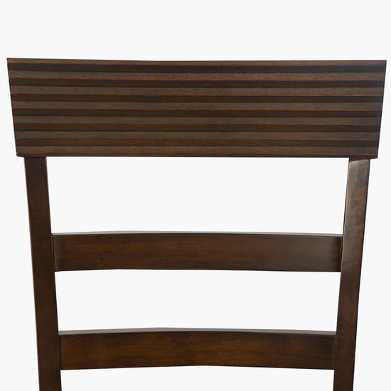 Erin 4-Seater Dining Table Set with Chairs - Brown