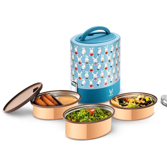 Vaya Tyffyn Three-Tier Lunch Box with Bagmat
