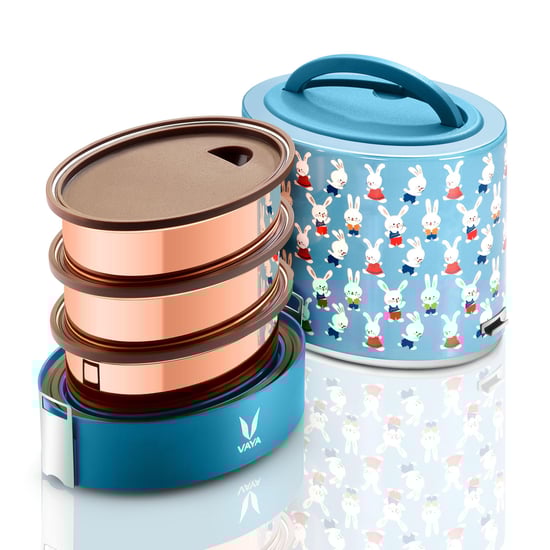 Vaya Tyffyn Three-Tier Lunch Box with Bagmat