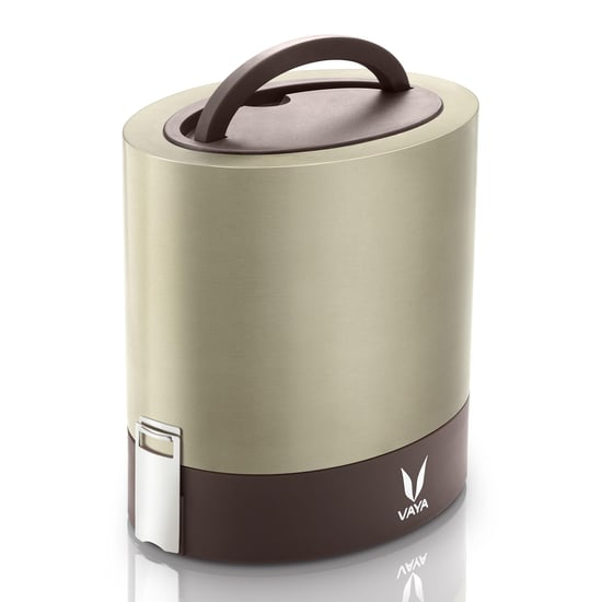 Vaya Tyffyn 3-Container Stainless Steel Lunch Box with Bagmat