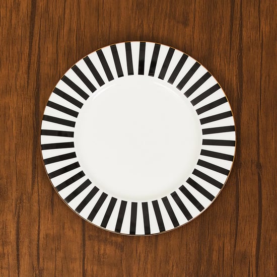 Andrey Bone China Striped Side Plate - 20cm