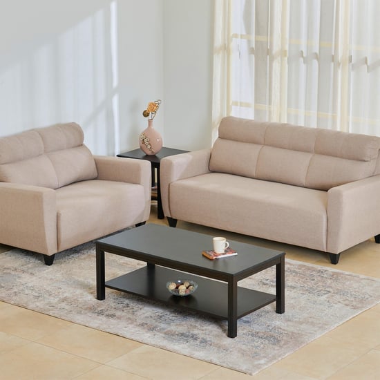 Helios Emily Fabric 3+2 Seater Sofa Set - Beige