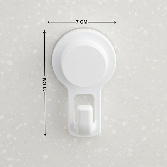 Orion Polypropylene Wall Hook with Suction Cup