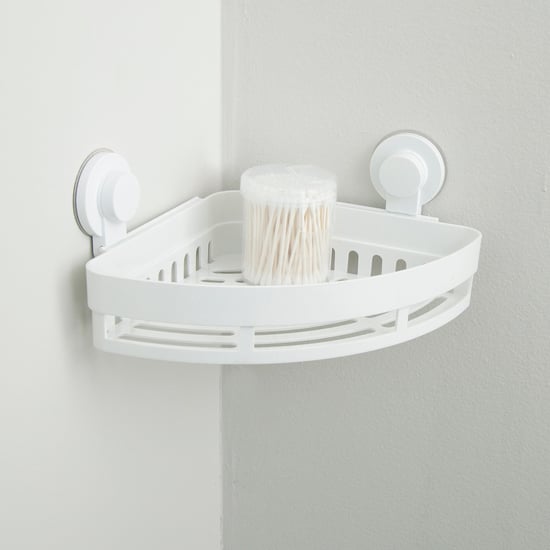 Orion Polypropylene Triangle Corner Rack with Suction Cup