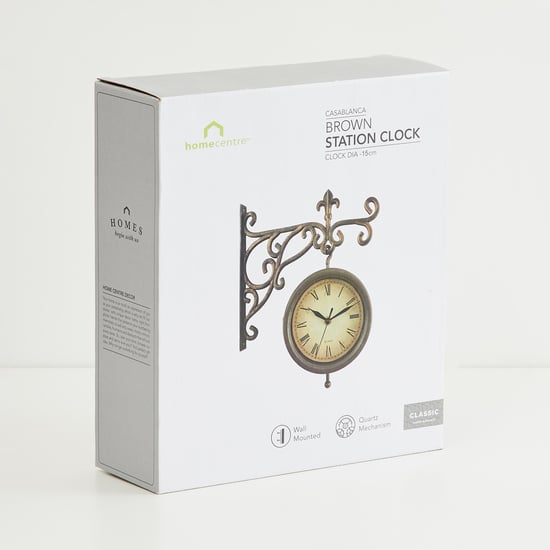 Casablanca Double-Sided Station Clock - 25cm