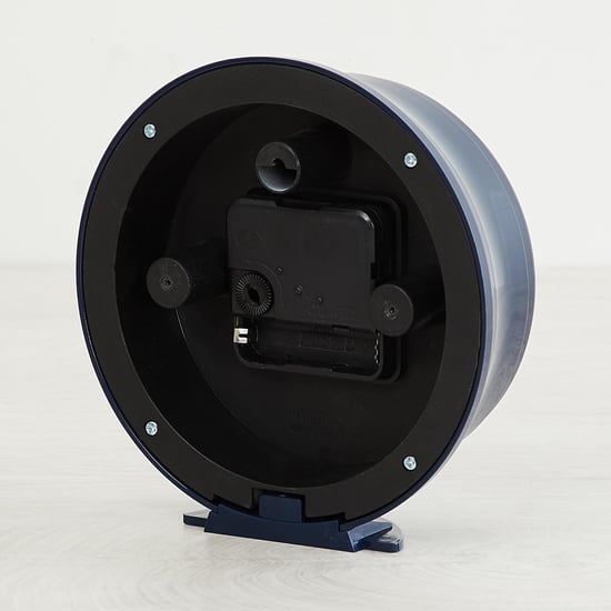 Colour Connect Round Single Pc. Table clock - Plastic - Blue