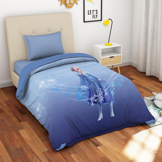SPACES Kids Frozen Print Single-Bed Quilt Blanket - 152 x 220  cm