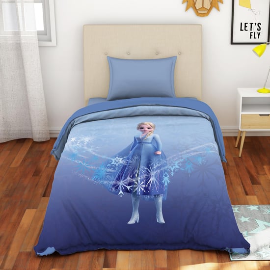 SPACES Kids Frozen Print Single-Bed Quilt Blanket - 152 x 220  cm