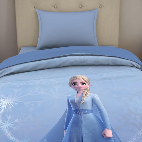 SPACES Kids Frozen Print Single-Bed Quilt Blanket - 152 x 220  cm