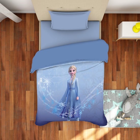 SPACES Kids Frozen Print Single-Bed Quilt Blanket - 152 x 220  cm
