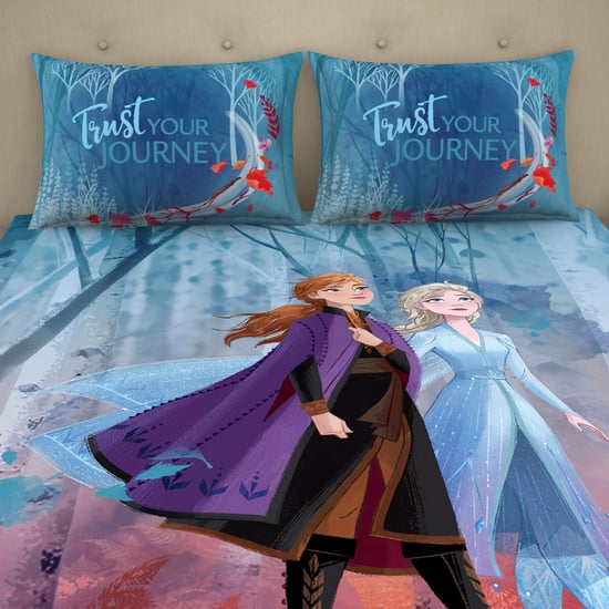 SPACES Kids 3-Piece Frozen Print Double Bedsheet Set- 228 x 274 cm