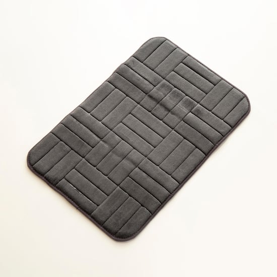 Buttercup Lines Memory Foam Anti-Slip Embossed Bath Mat - 40x60cm