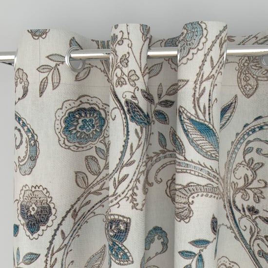 Celebrity Jacquard Semi-Blackout Window Curtain - 1.35 x 1.60 m