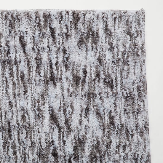Exotica Cross Hatch 1 Tufted Carpet - Polyester - 90 x 150 cm - Grey