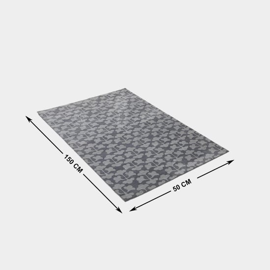 Patterned Floral Design Carpet - 50 x 150 cm