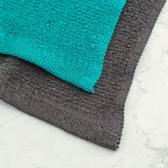 Fervid Solid Set Of 5 Pcs. Cleaning Cloth Set - 29.7 cm x 50.3 cm - Cotton - Multicolour