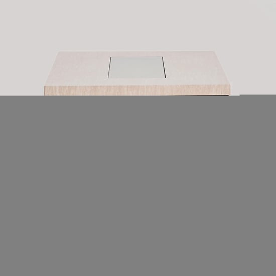 Harmony Sia Faux Marble Top 6-Seater Dining Table - Beige