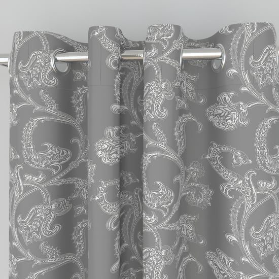 Griffin Printed Blackout Window Curtain Pair - 120 x 160 cm